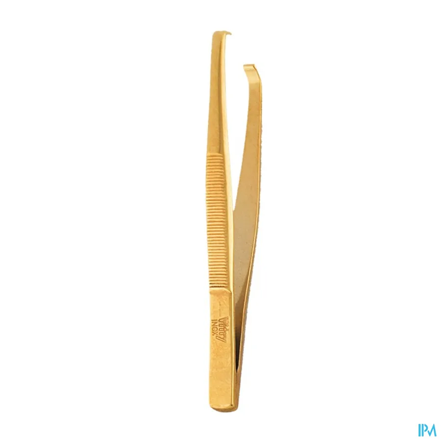 productshot van Vitry Prestige Epileerpincet "krab" Verguld 4021