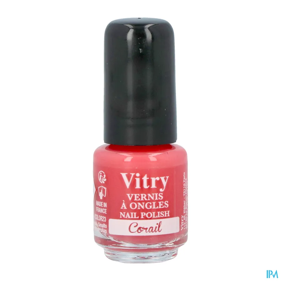 packshot van Vitry Nagellak 23 Corail 4 ml