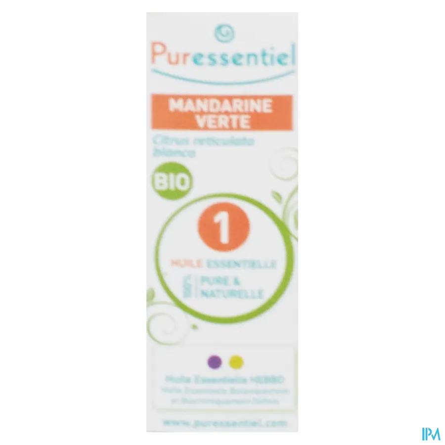 packshot van Puressentiel Essentiële Olie Mandarijn Bio 10 ml