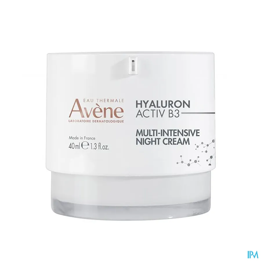 productshot van Avène Hyaluron Activ B3 Multi-intensive Nachtcrème 40 ml