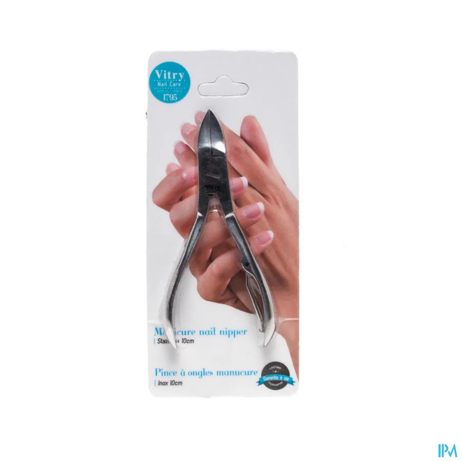 packshot van Vitry Vingernageltang in Inox