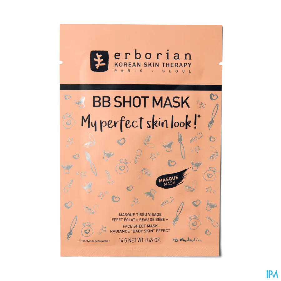 packshot van Erborian BB Shot Mask 1 stuk