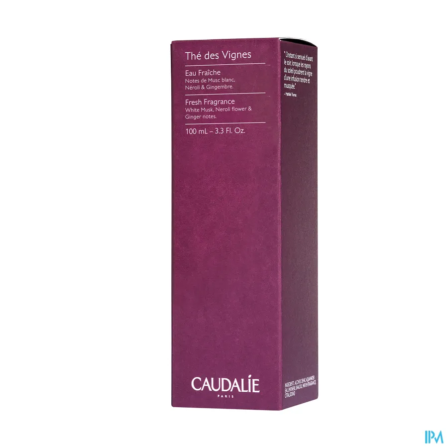 packshot van Caudalie Thé Des Vignes Fris Water 100 ml