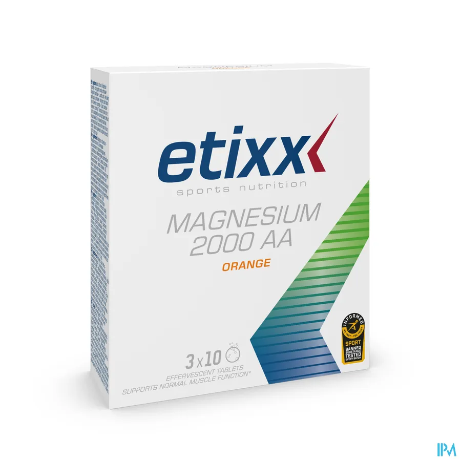 packshot van Etixx Magnesium 2000 AA 30 Bruistabletten