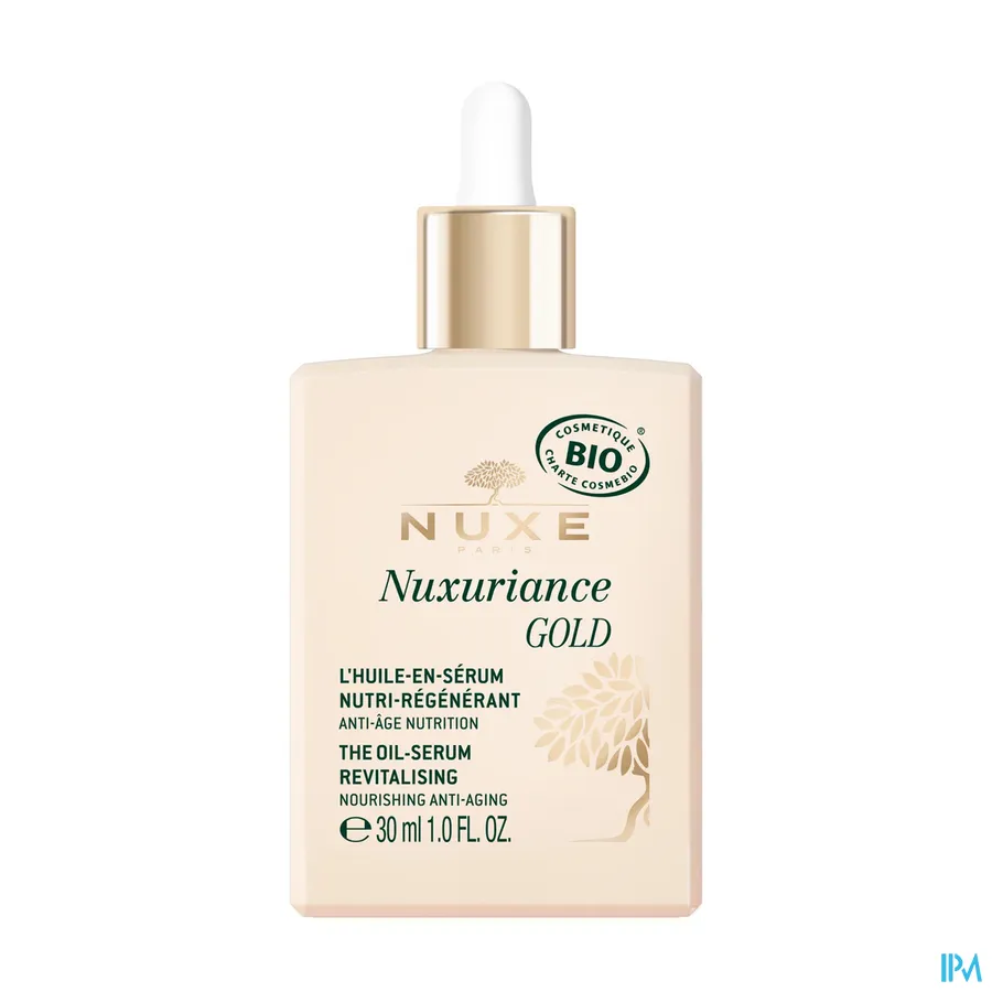 packshot van Nuxe Nuxuriance Gold Revitaliserend Olie-in-Serum 30 ml