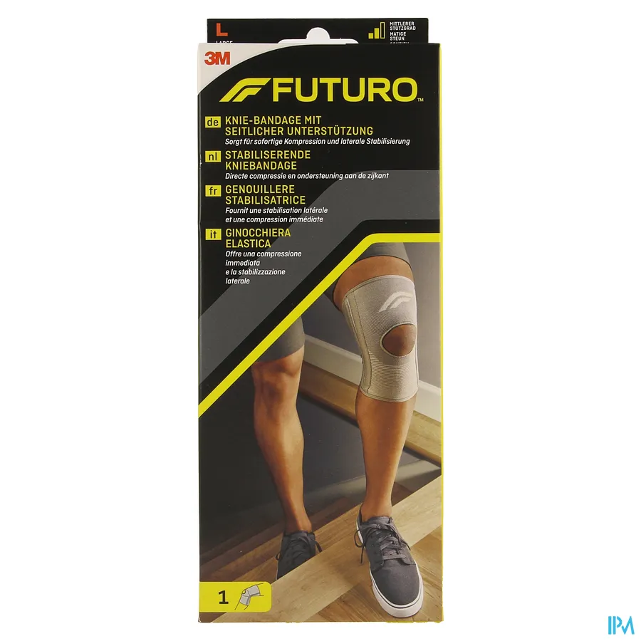 packshot van Futuro Stabiliserende Knie-Bandage Large (Matig Stabiliserende Steun)
