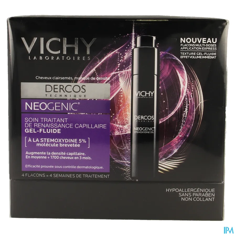 packshot van Vichy Dercos Neogenic Gel 4x42ml