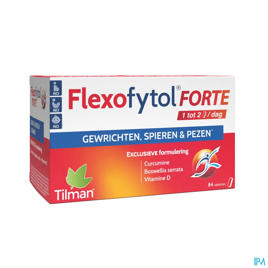 packshot van Flexofytol Forte 84 tabletten