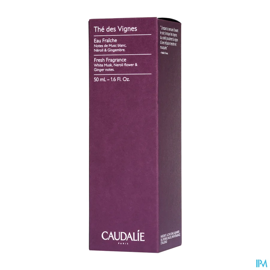 packshot van Caudalie Thé Des Vignes Fris Water 50 ml