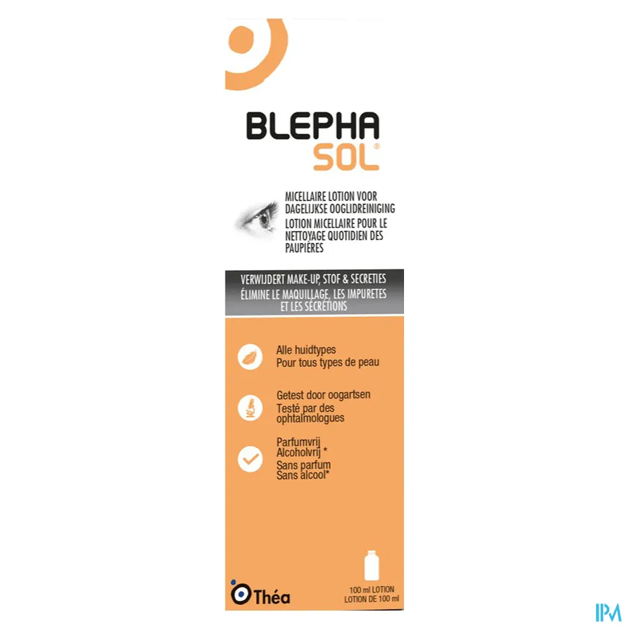 packshot van Blephasol Reinigingslotion 100 ml