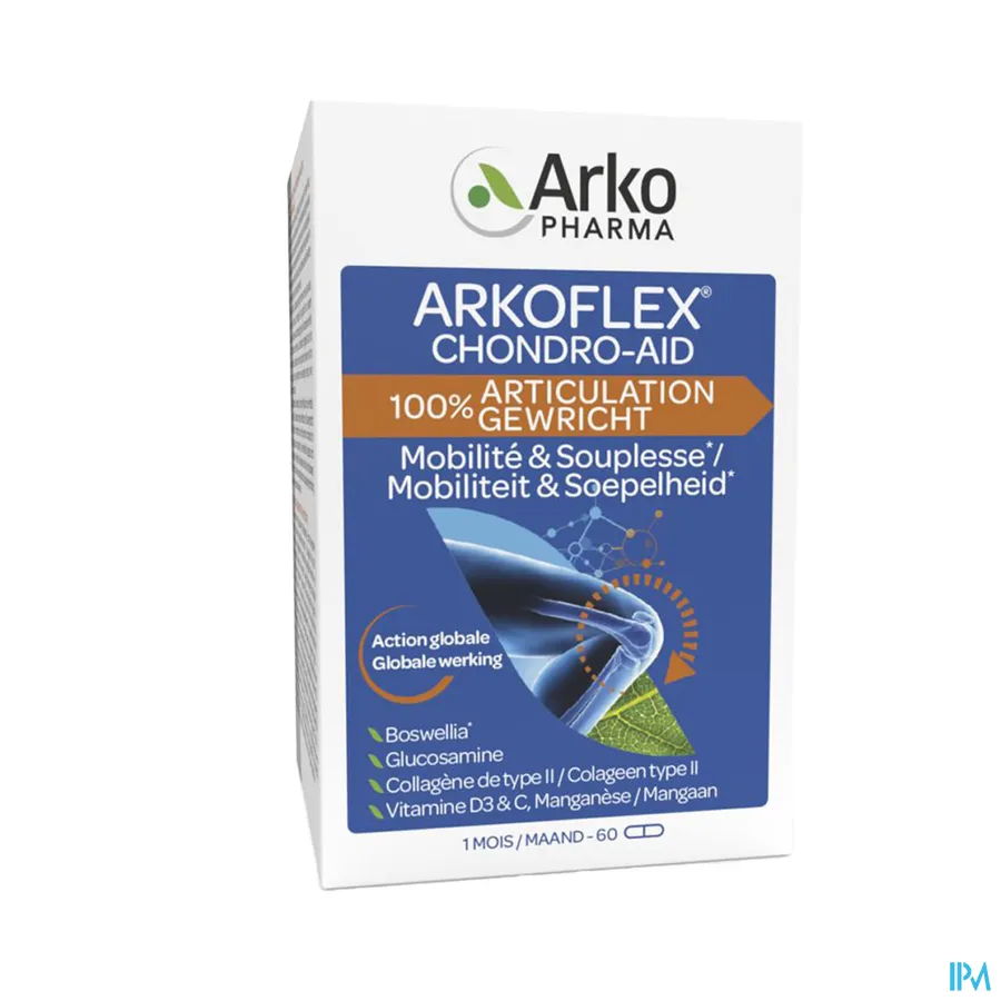 packshot van Arkoflex Chondro-aid 100% Gewrichten 60 tabletten