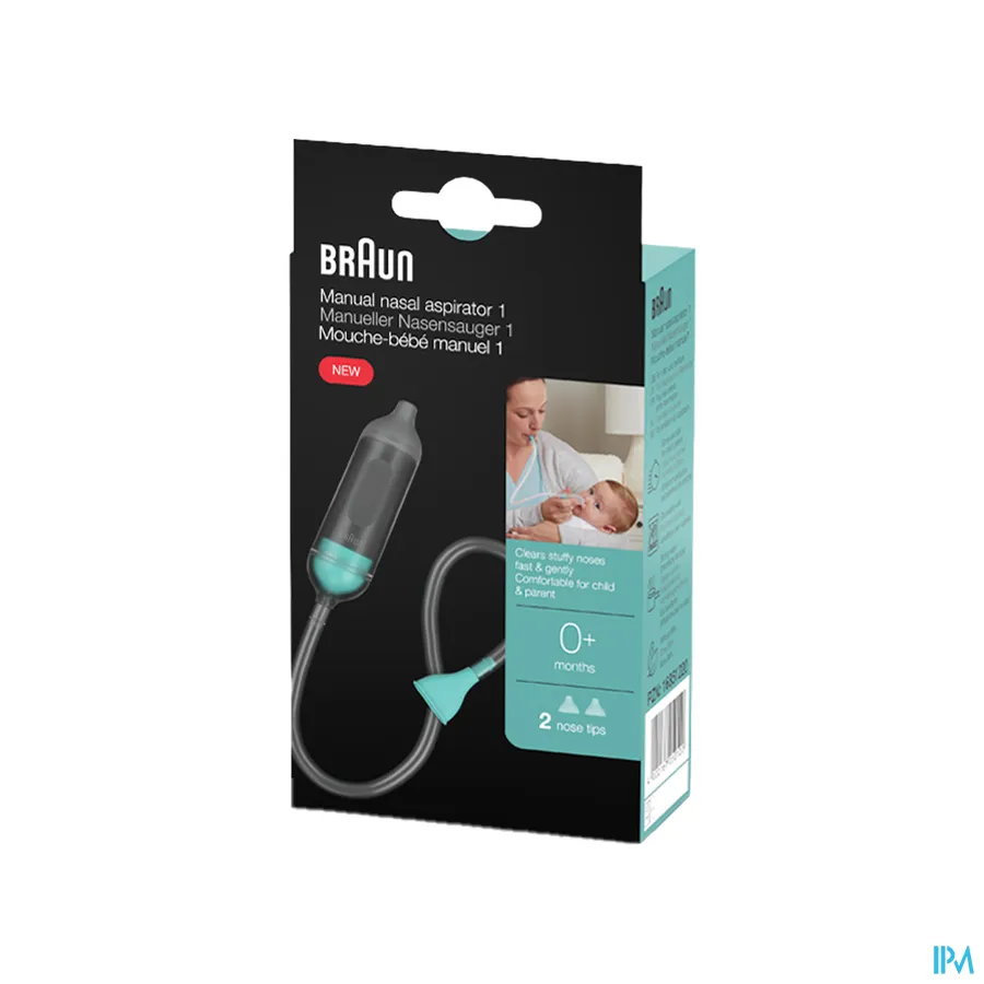 packshot van Braun Neusreiniger Handmatig Wegwerp Filter 20 Stuks