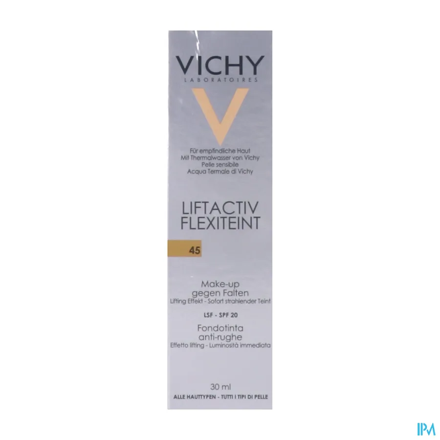 packshot van Vichy Liftactiv Flexiteint 45 Gold 30 ml