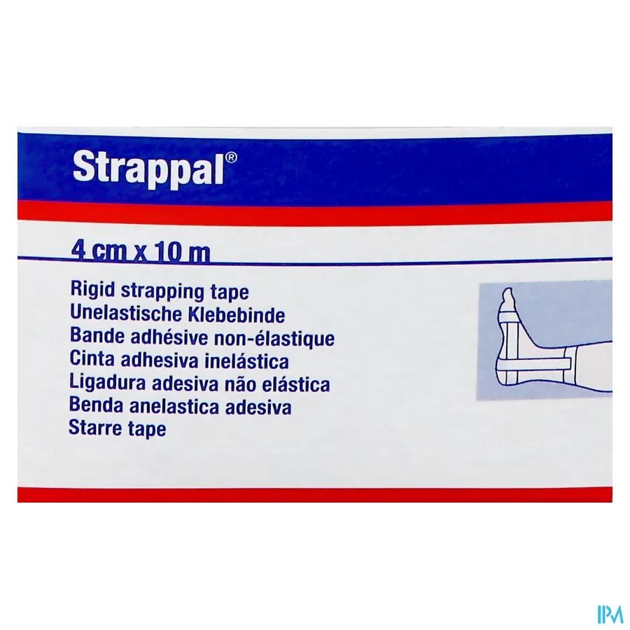 packshot van Strappal Indiv. 4cm x 10m