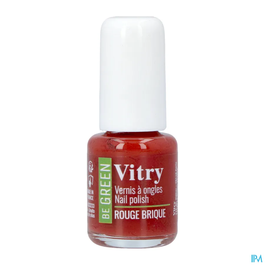 packshot van Vitry Vao Be Green Nagellak Rouge Brique 6 ml