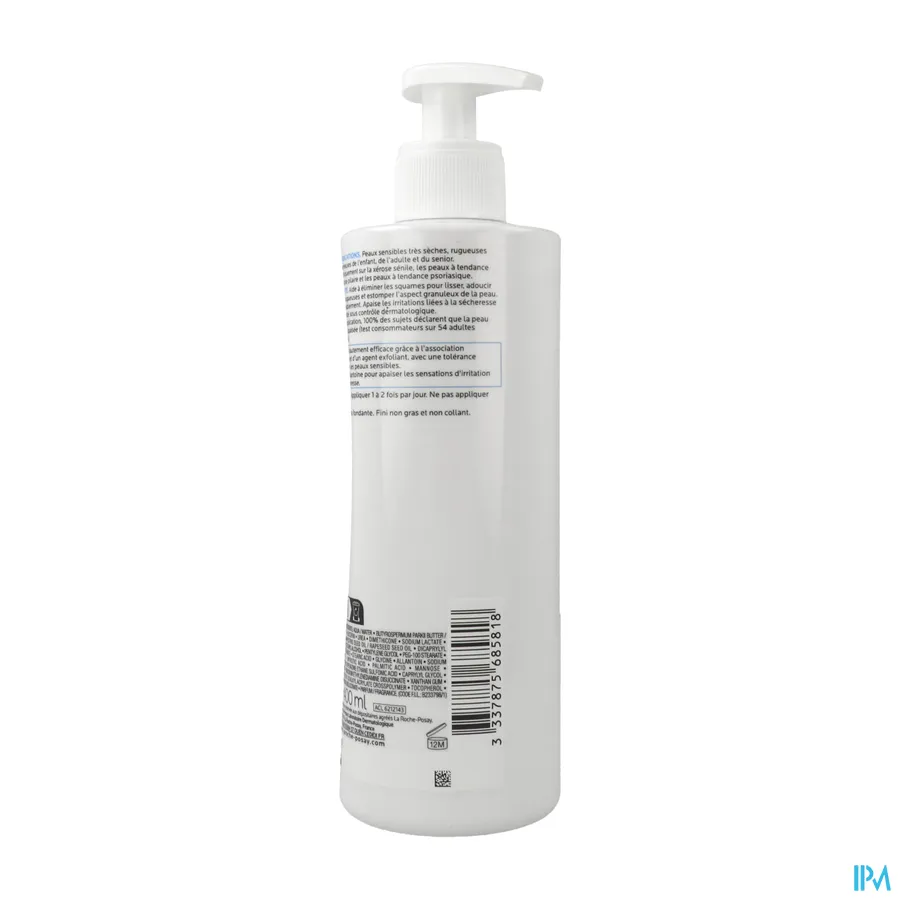packshot van La Roche-Posay Lipikar Urea 5+ Lichaamsmelk 400 ml