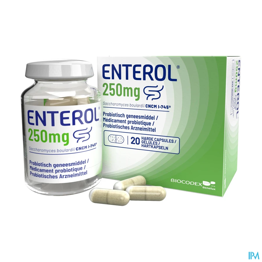 productshot van Enterol 20 Capsules