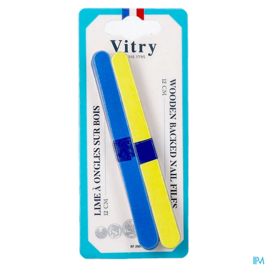 packshot van Vitry Vingernagelvijl Klein Formaat 6 Stuks + 6 Gratis