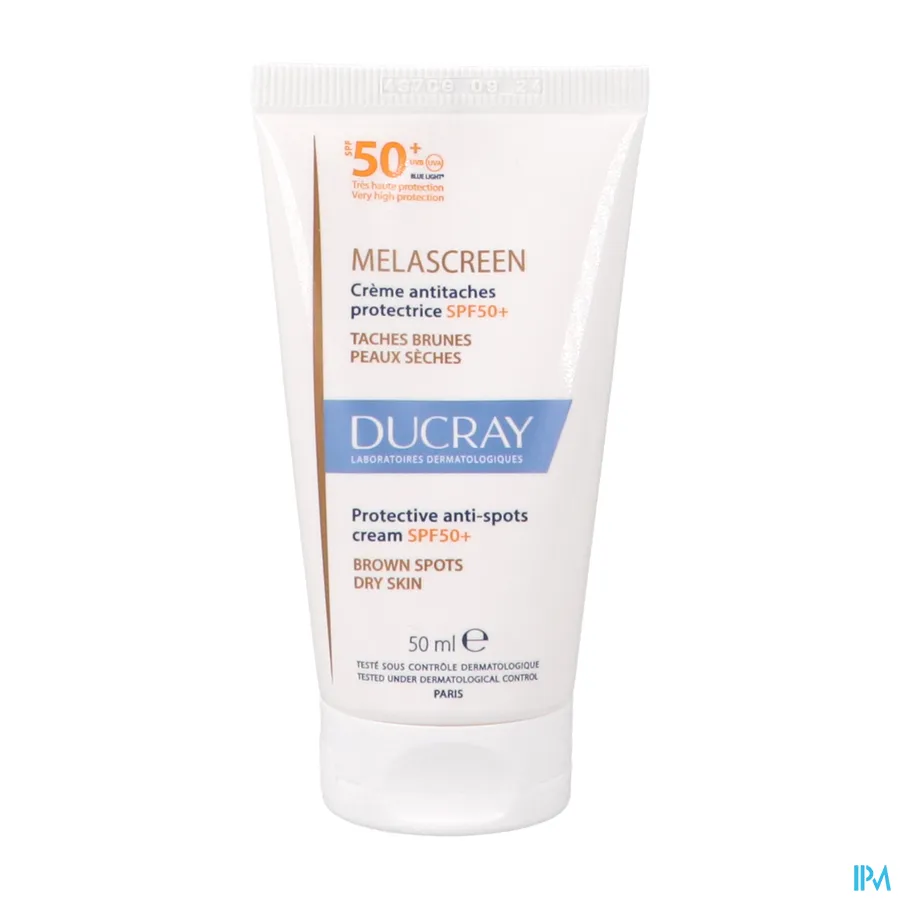 productshot van Ducray Melascreen Crème Anti-Pigmentvlekken SPF50+ 50 ml