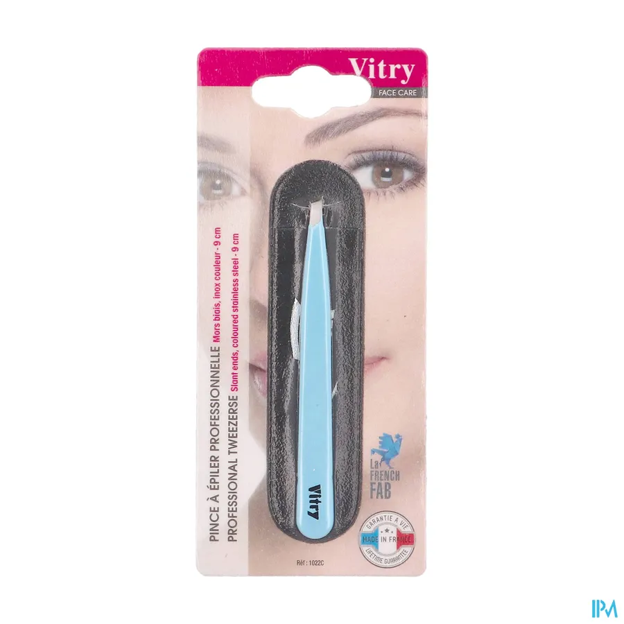 packshot van Vitry Classic Epileerpincet Schuin Inox 1 stuk