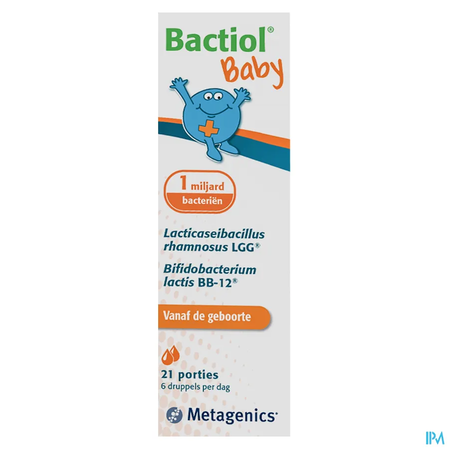 packshot van Bactiol Baby 21 porties