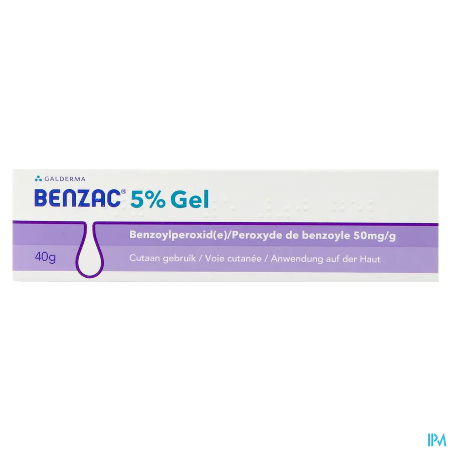 packshot van Benzac 5% 40g