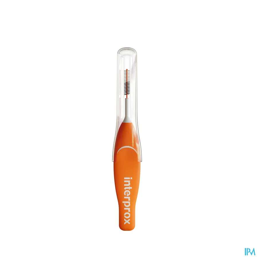 productshot van Interprox Premium Interdentale Borstels Super Micro 0,7 Oranje 6 Stuks