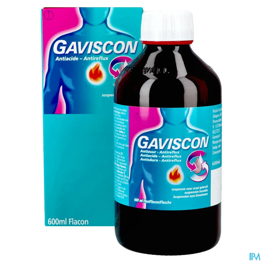 productshot van Gaviscon Anti-Zuur 600ml