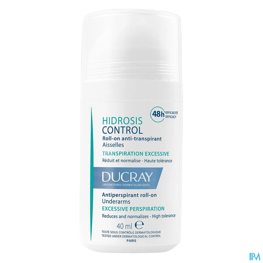 packshot van Ducray Hidrosis Control Roll-on 40ml Nf