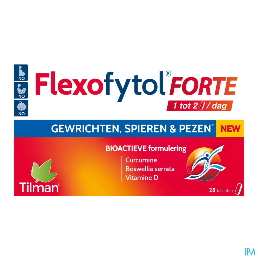 packshot van Flexofytol Forte 28 Tabletten