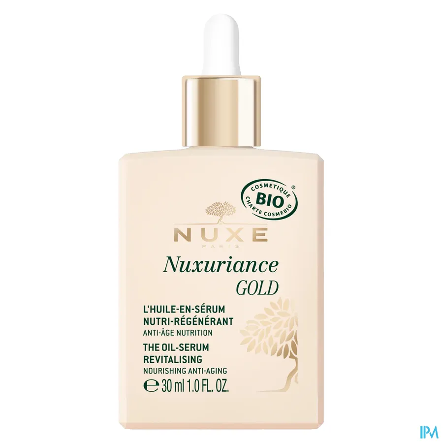 packshot van Nuxe Nuxuriance Gold Revitaliserend Olie-in-Serum 30 ml
