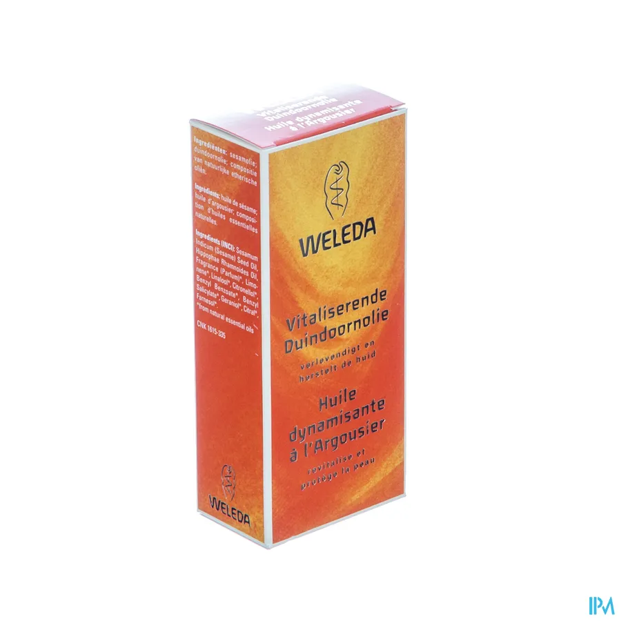 packshot van Weleda Vitaliserende Duindoornolie 100 ml