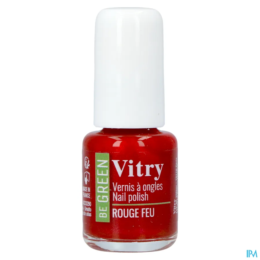 packshot van Vitry Vao Be Green Nagellak Rouge Feu 6 ml