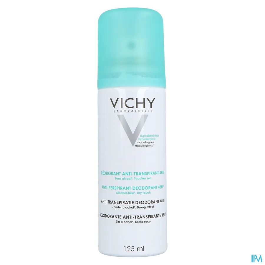 packshot van Vichy Deodorant Spray Anti-Transpiratie 48 uur 125 ml