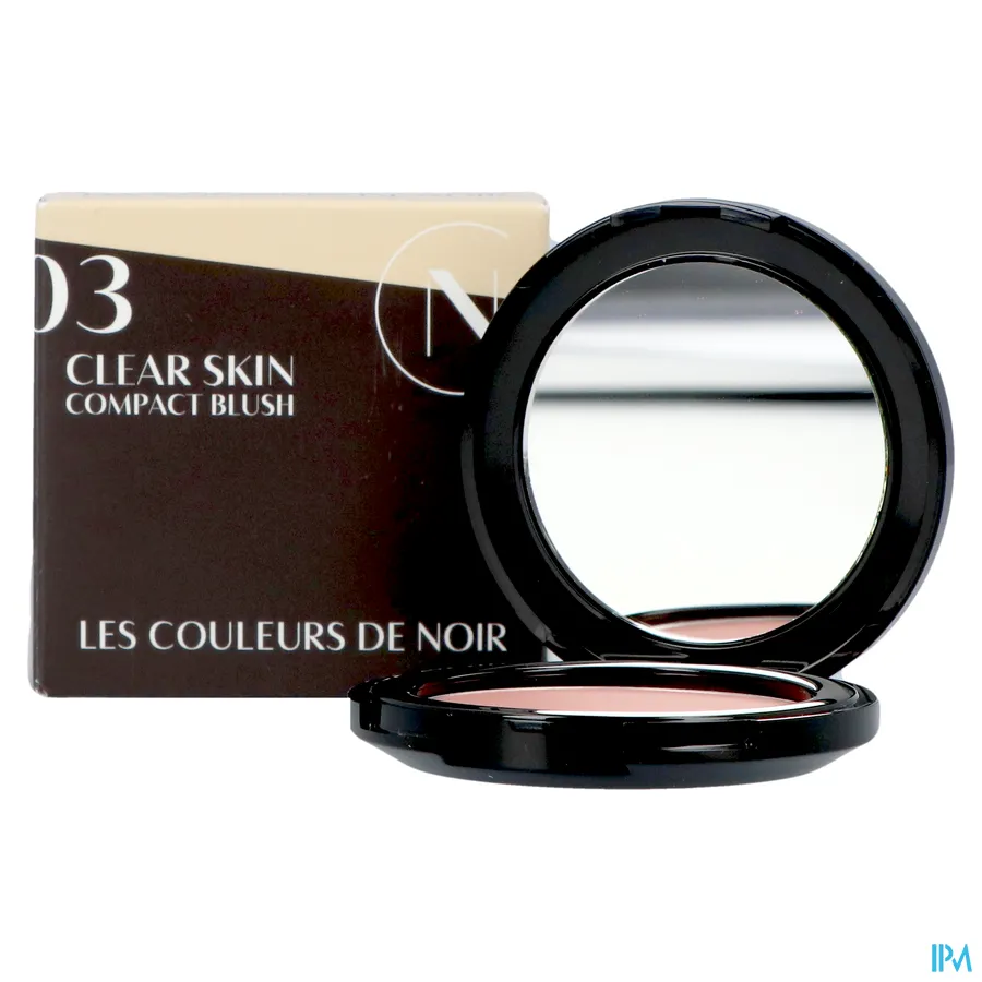 productshot van Couleurs de Noir Clear Skin Compact Blush 03 French Rose