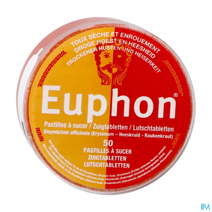 productshot van Euphon 50 zuigtabletten