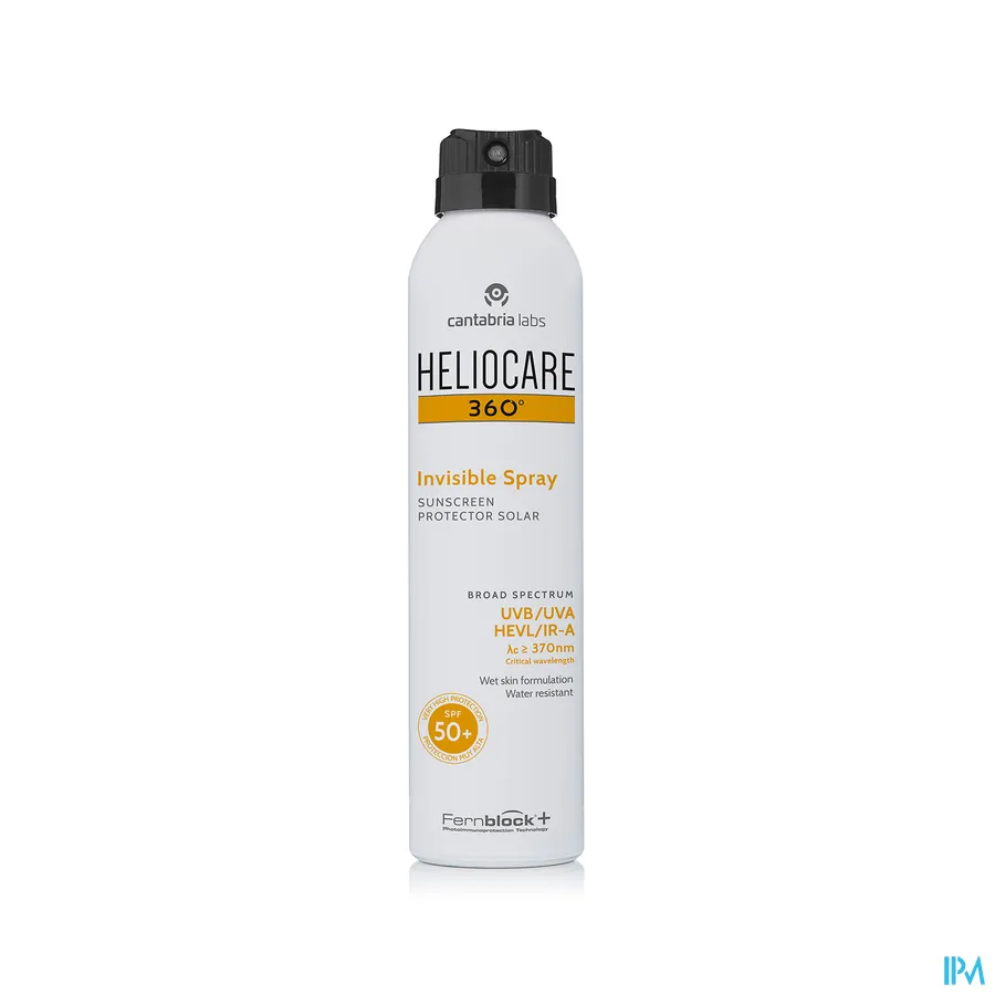 packshot van Heliocare 360° Invisible Spray SPF50+ 200 ml