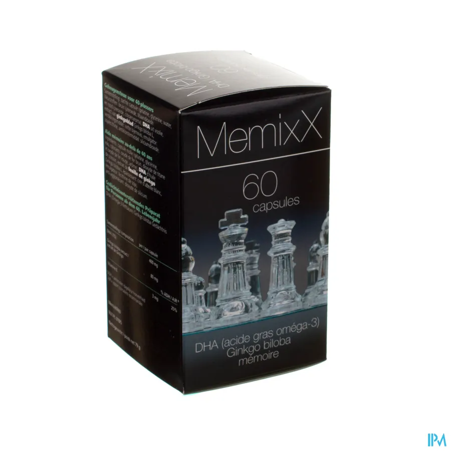 packshot van MemixX 60 capsules