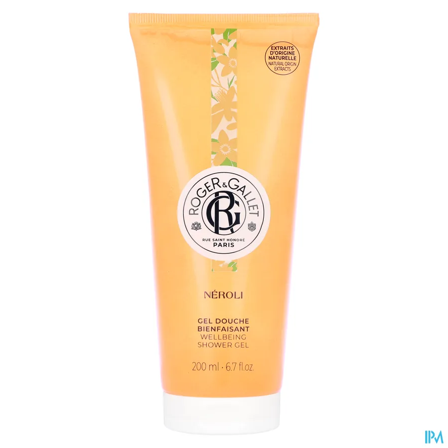 packshot van Roger & Gallet Néroli Douchegel 200 ml