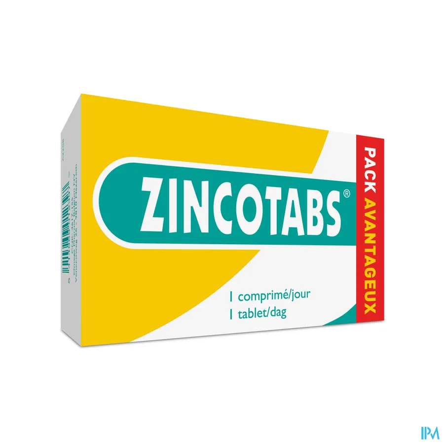 packshot van Zincotabs 120 tabletten