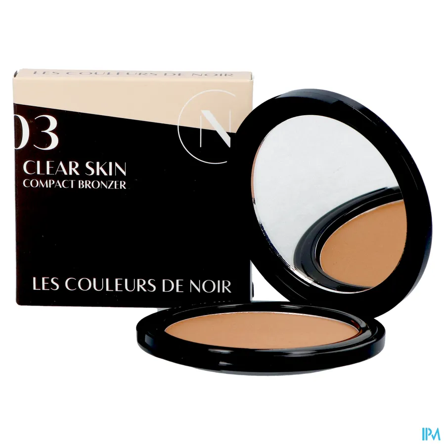 productshot van Couleurs de Noir Clear Skin Compact Bronzer 03 Bronze