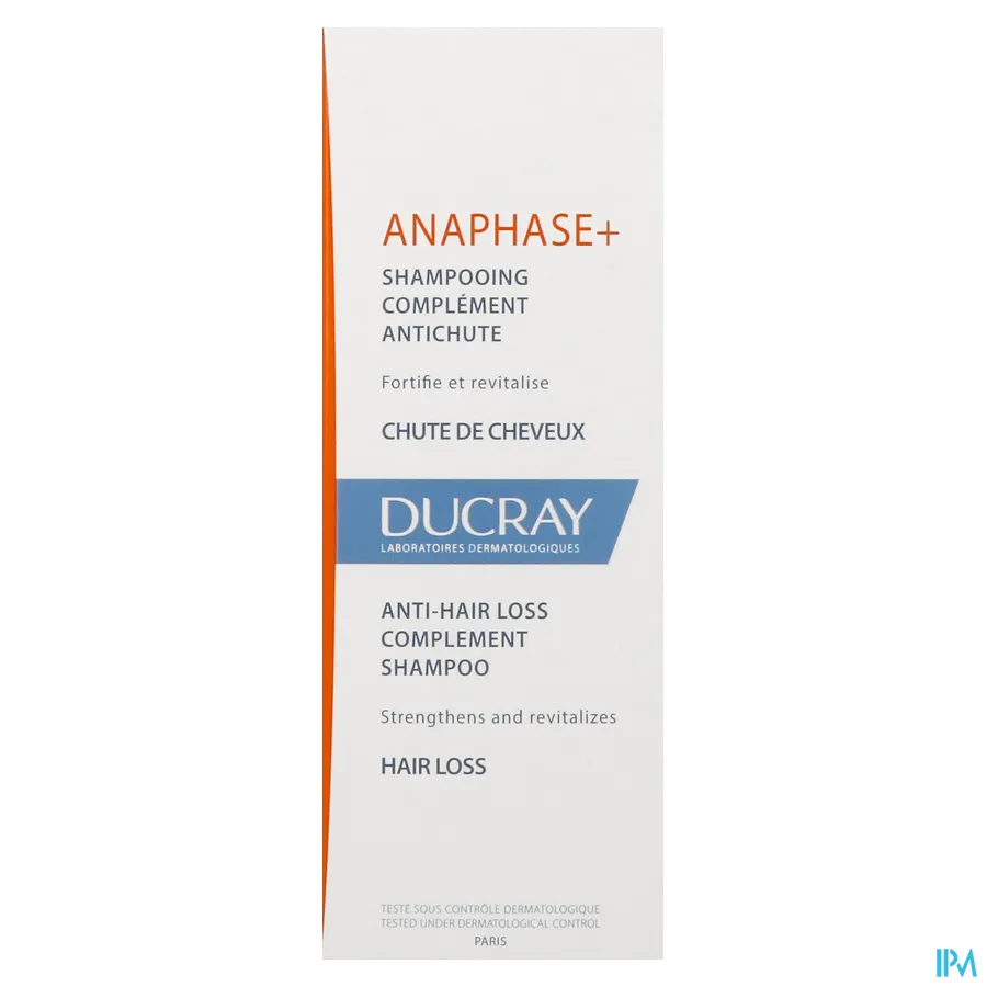 packshot van Ducray Anaphase+ Stimulerende Crème Shampoo tegen Haaruitval 200 ml