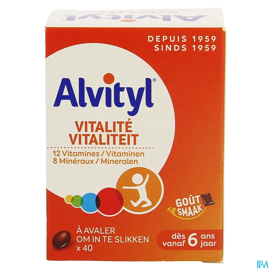 packshot van  Alvityl Vitaliteit 40 tabletten