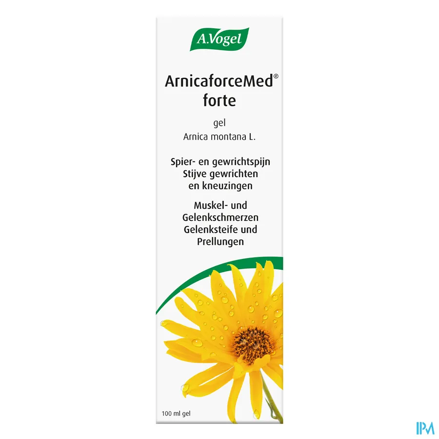 packshot van A. Vogel ArnicaforceMed Forte Gel 100 ml