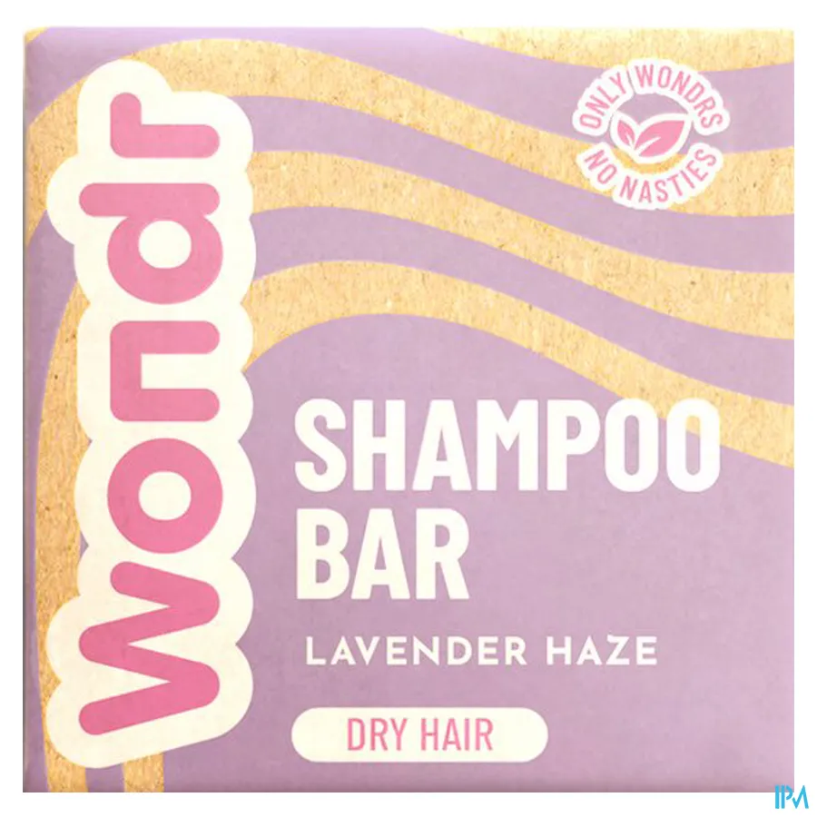packshot van WONDR Shampoo Bar Lavender Haze 55 g