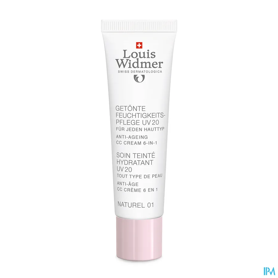 productshot van Louis Widmer Getinte Dagverzorging UV20 Naturel 01 parfum 30ml