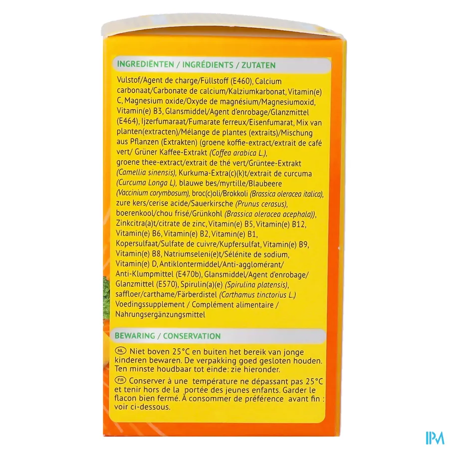 packshot van Supradyn Energy Natura 30 Tabletten