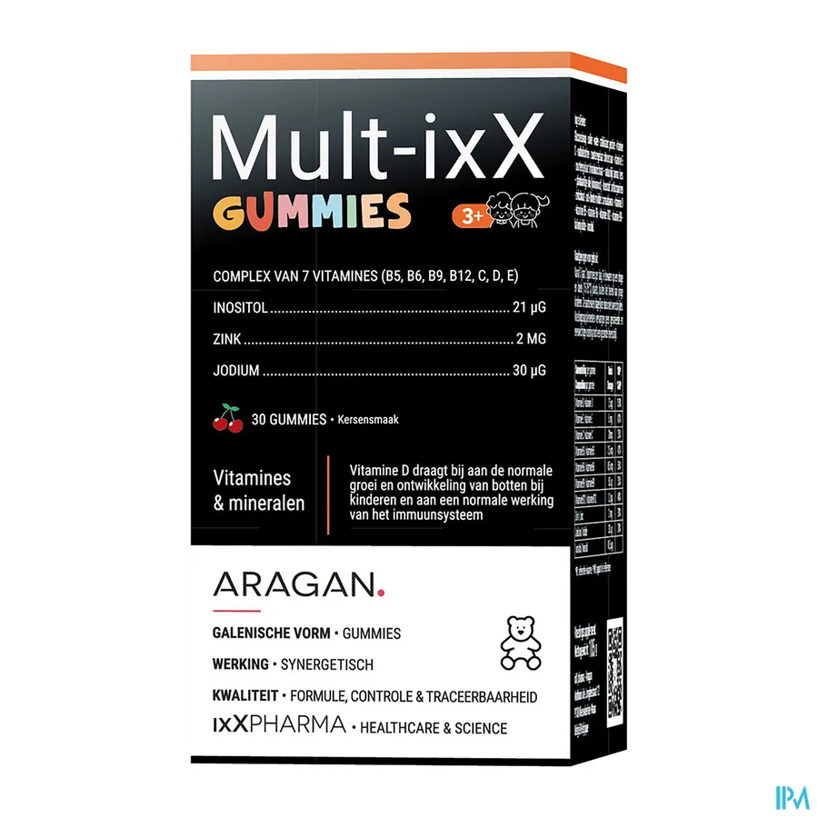 packshot van Multi-ixX Gummies 30 gummies