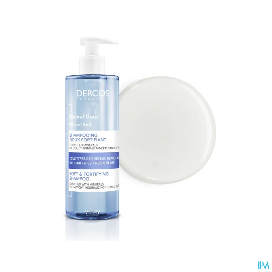 productshot van Vichy Dercos Shampoo Mineral Soft 400 ml