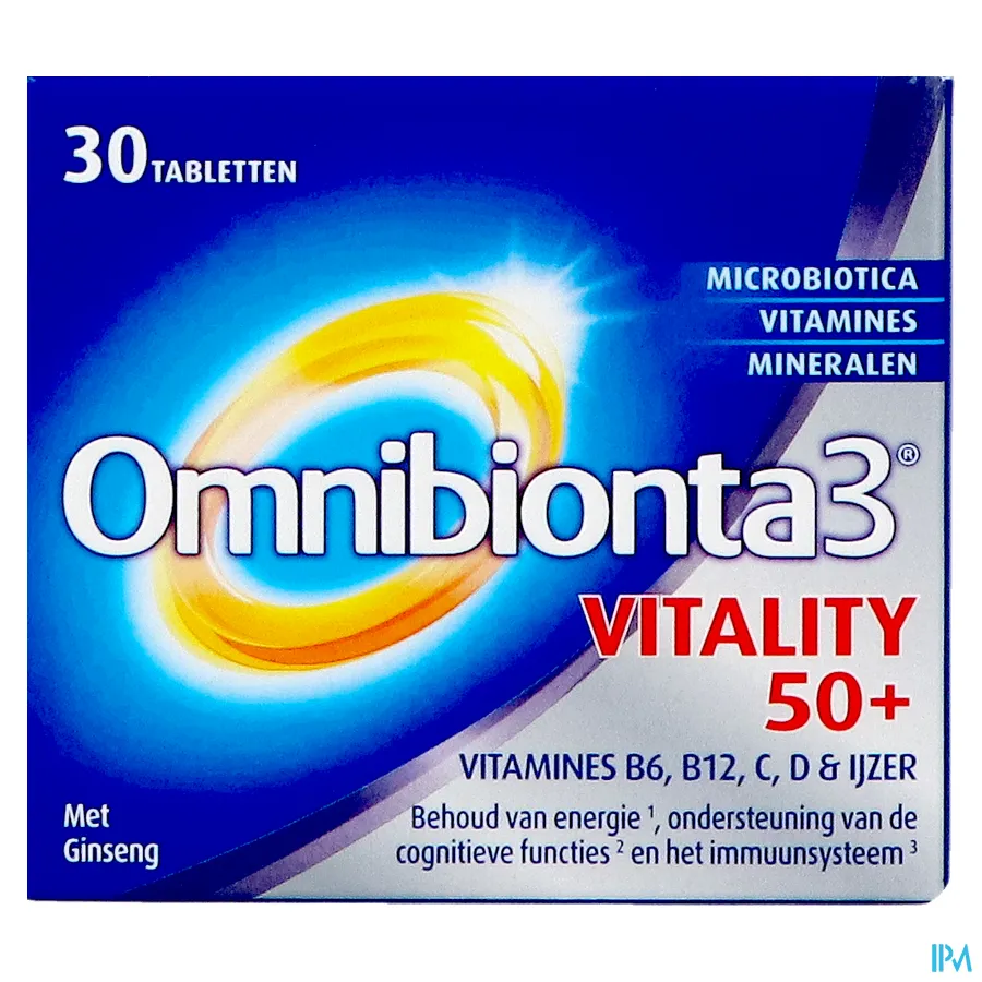 packshot van Omnibionta-3 50+ 30 tabletten
